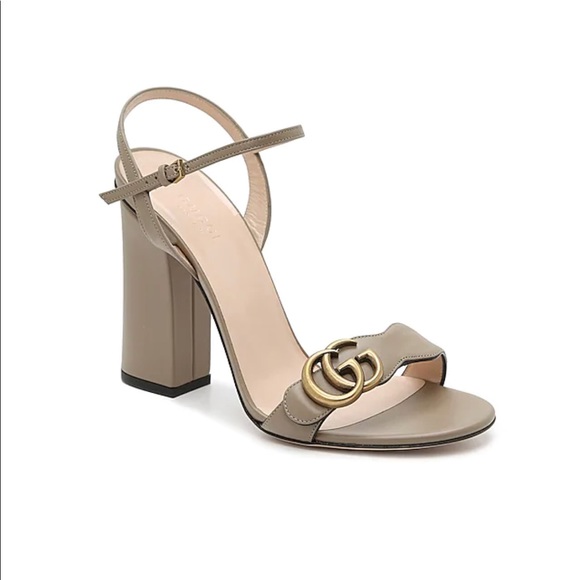 Gucci Shoes - ❌SOLD❌AUTHENTIC GUCCI MARMONT 105 SANDAL TAUPE